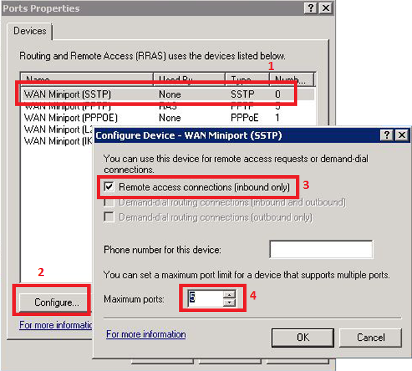 sbs 2011 vpn service restart