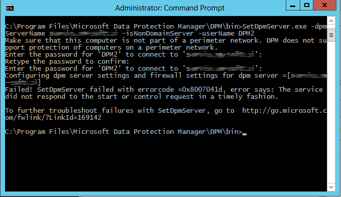 DPM Error