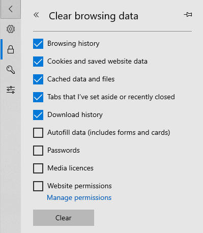 RDP HTML5 Edge setting